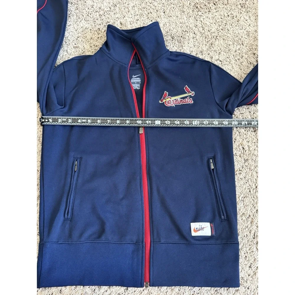 Nike Team St. Louis Cardinals Full Zip Track Jacket‎ Women's Large
